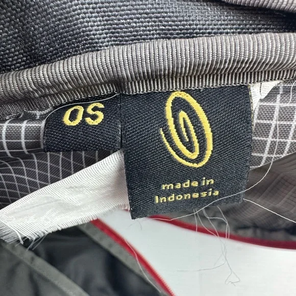 Timbuk2 Backpack OS Black Red Zippers Slim laptop travel commuter READ FLAWS - Picture 14 of 16